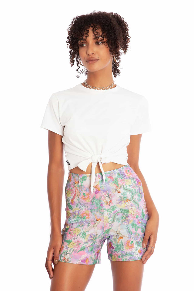 Goble Fairies High Waisted Pocket Shorts