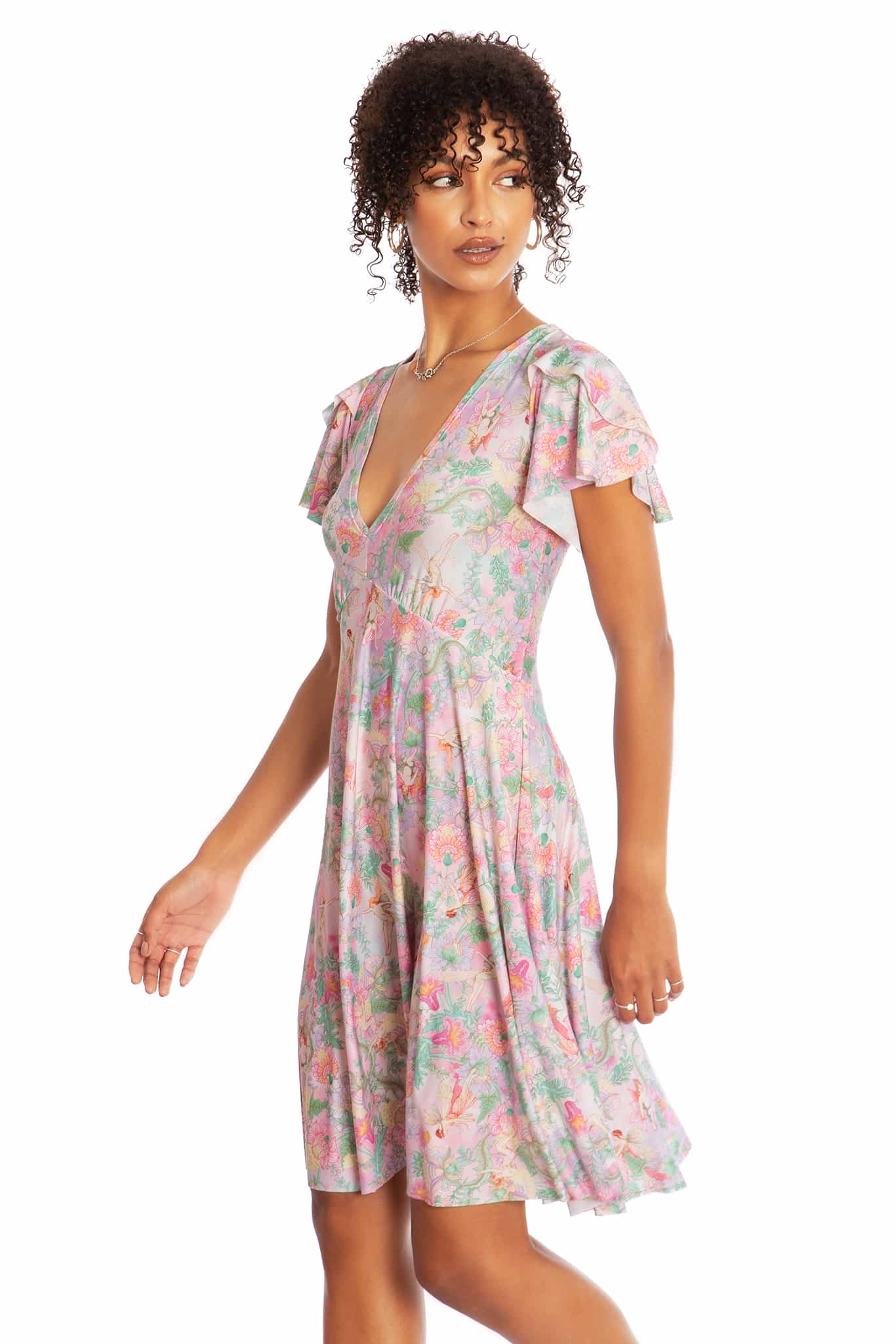 Bloom Petal Tunic Dress milk Petal Wrap Dress + Tunic Sewing