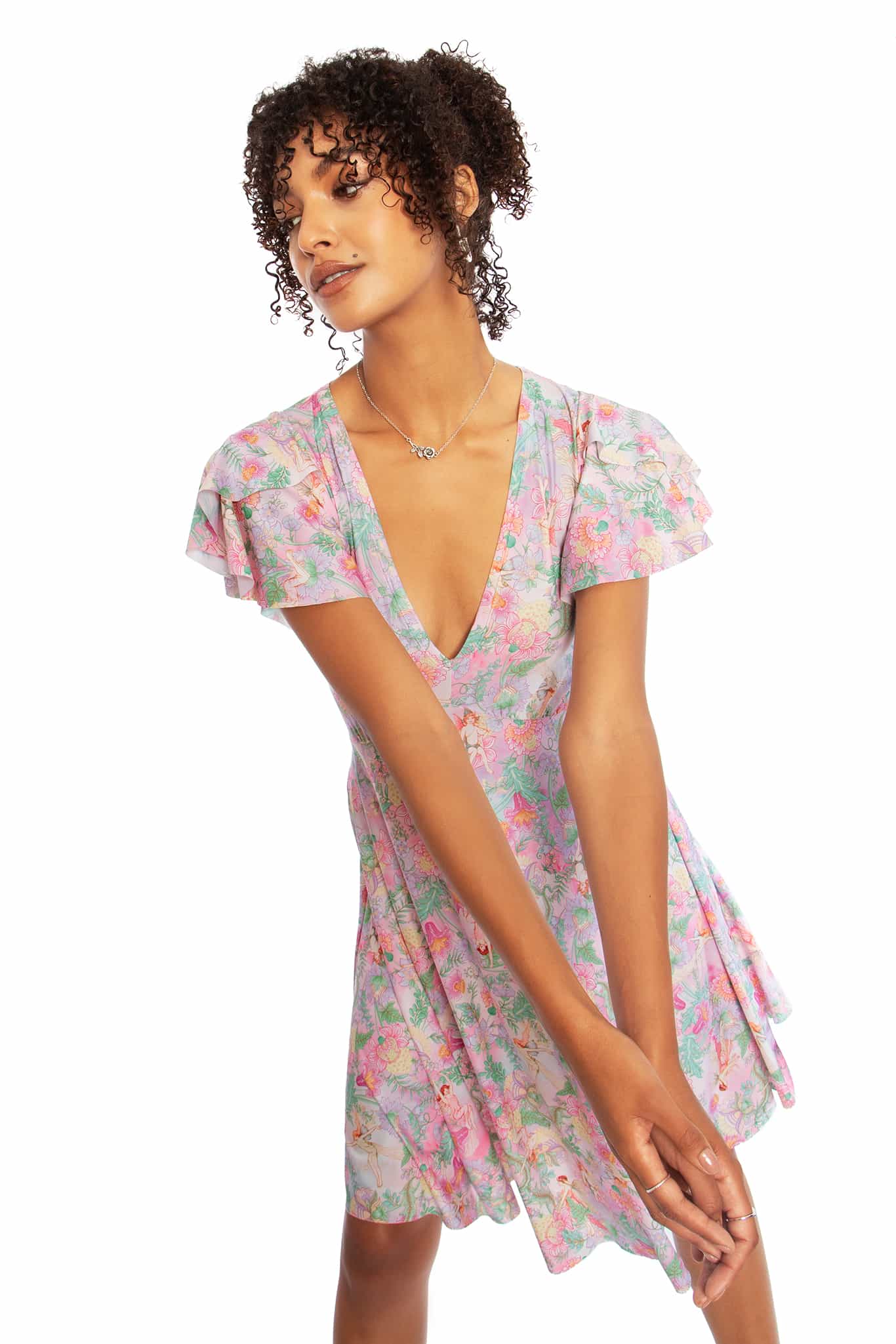 Goble Fairies Tulip Sleeve Longline Dress - Limited – BlackMilk