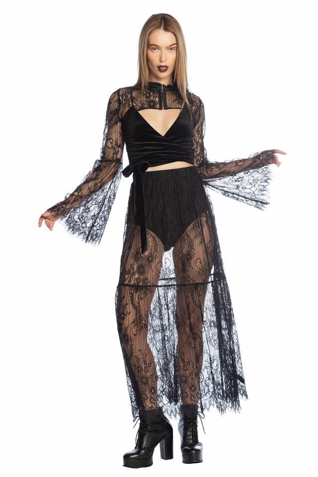 Gossamer Lace Shrug