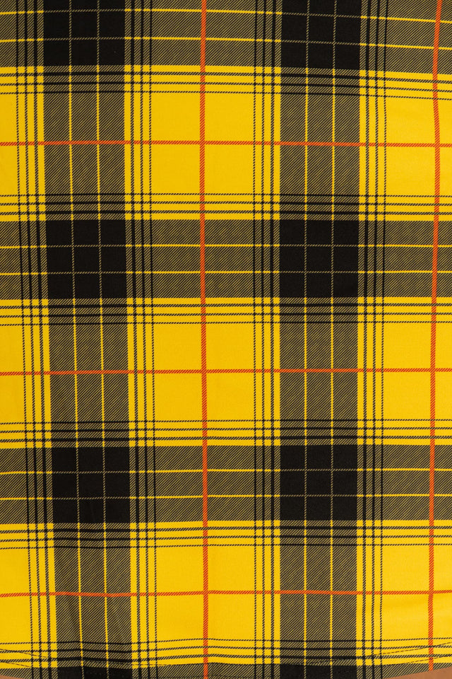 Grunge Tartan Toastie Long Sleeve Skater Dress Swatch 