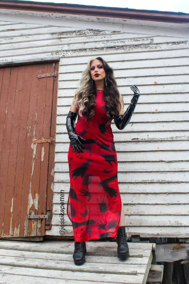 blackmilk maxi dress Hokusai's Waterfalls Wrap Maxi Dress