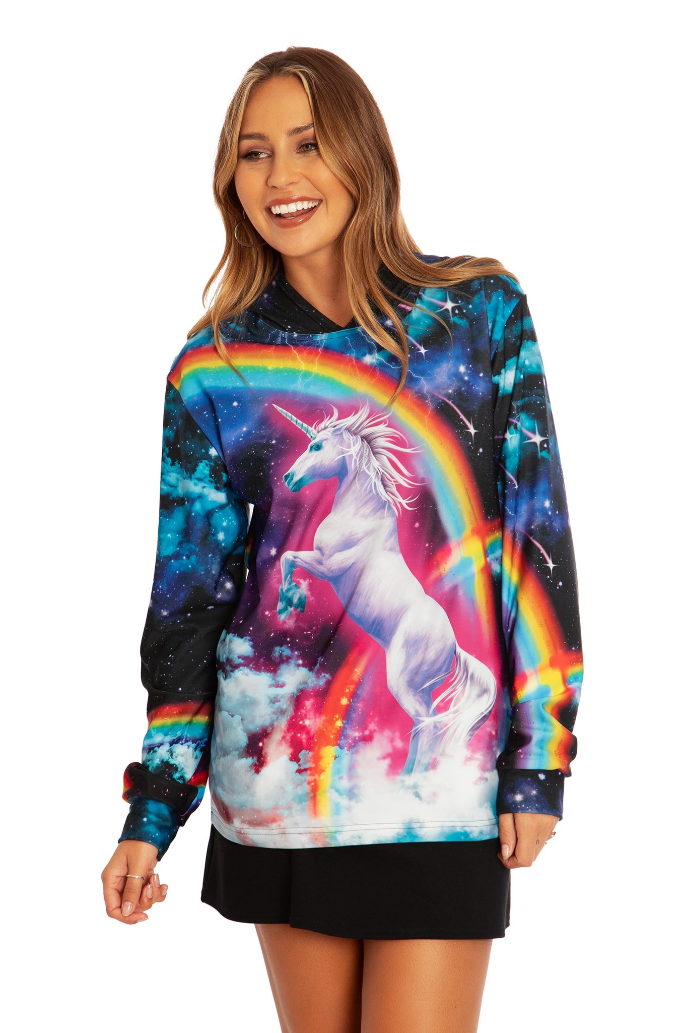 Hell yeah tie dye pullover hoodie sale