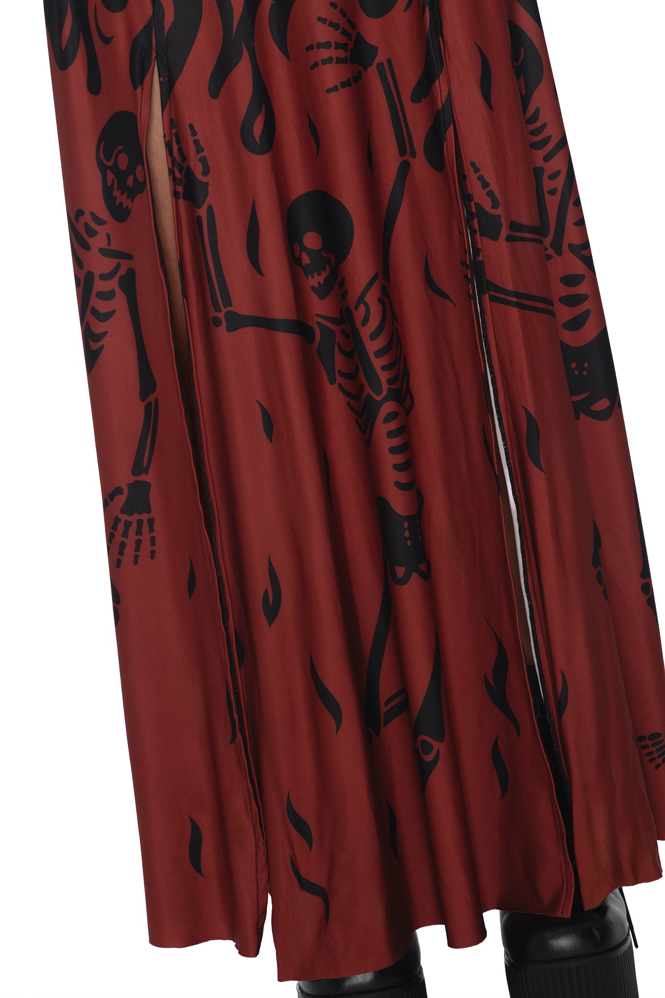 Hellfire Cold Shoulder Maxi Dress - Limited  BlackMilk Clothing