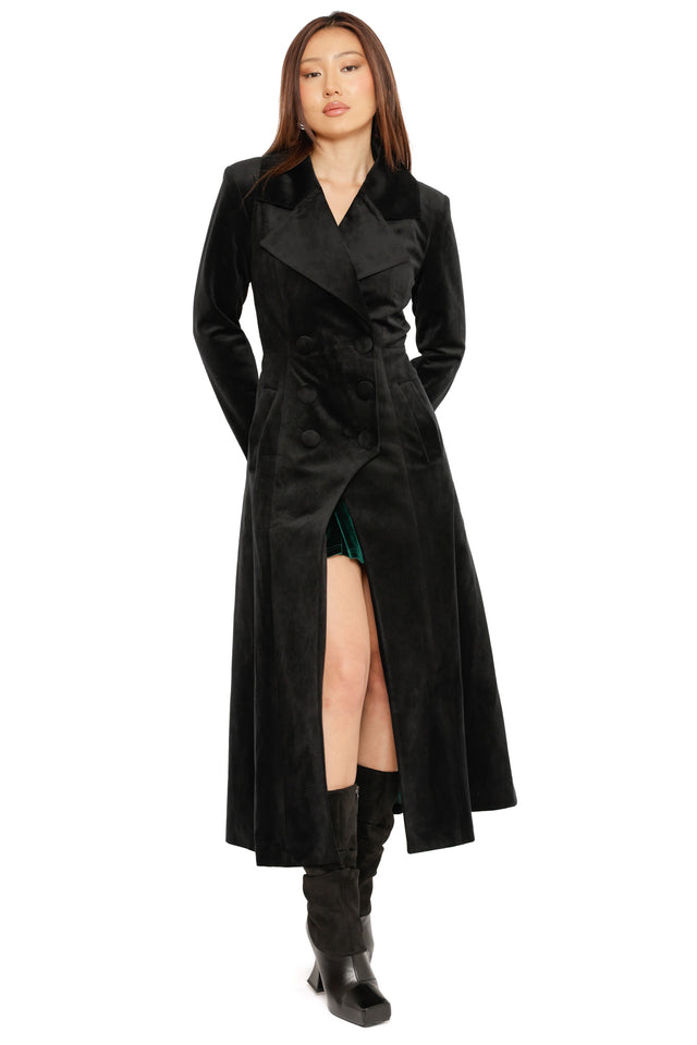 Hexed Trench Coat