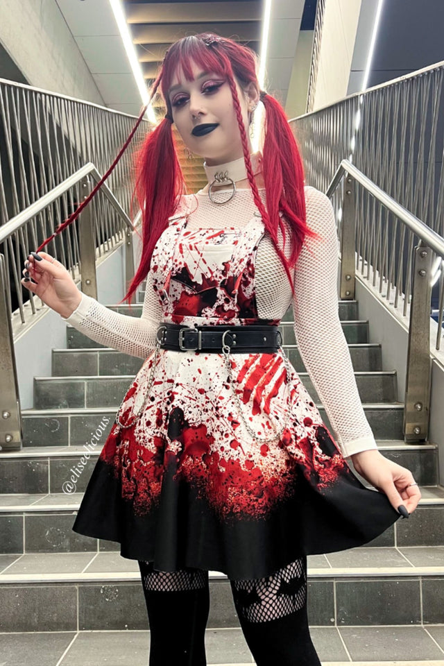 Horror Nurse Apron Dress