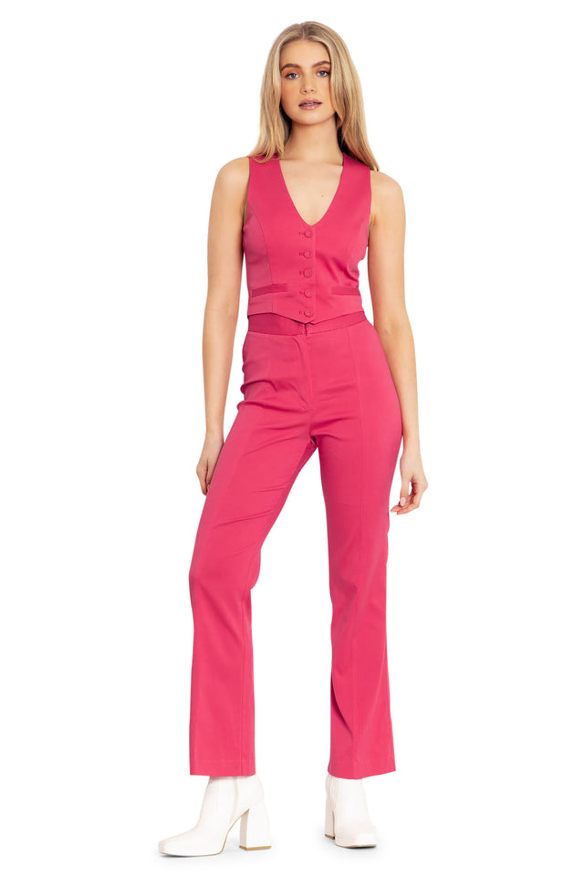 Hot Pink Waistcoat
