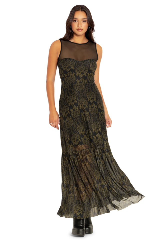 House Of The Dragon Sweetheart Maxi Dress