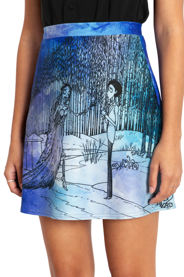 I Do A Line Skirt  Print