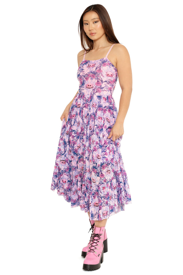 Reached My Mental Limit Picnic Midaxi Dress