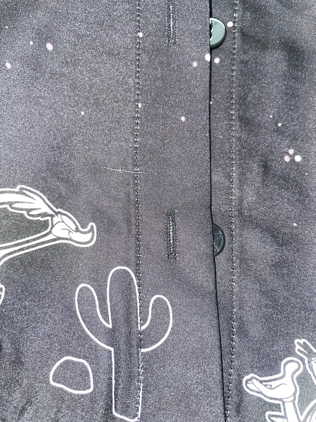 Looney Tunes Chase Tiered Shirt Dress - Seconds