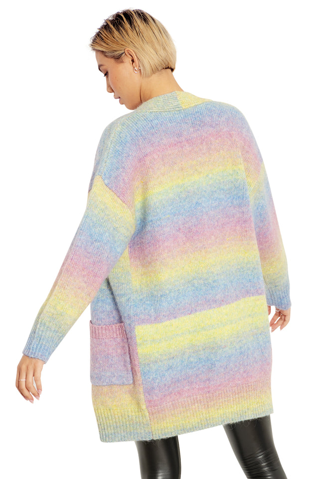 I'm A Rainbow Cardi Back