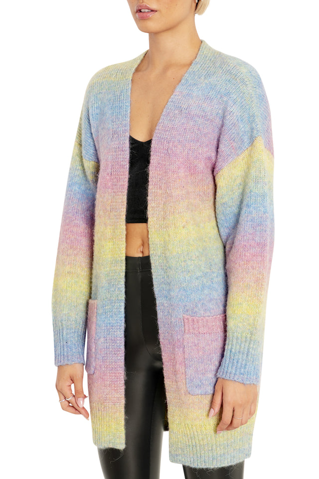 I'm A Rainbow Cardi Front