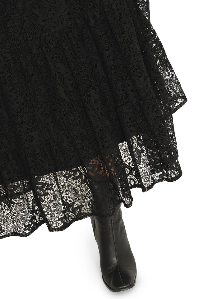 BlackMilk Clothing - Immortal Lace Tier Midaxi Skirt