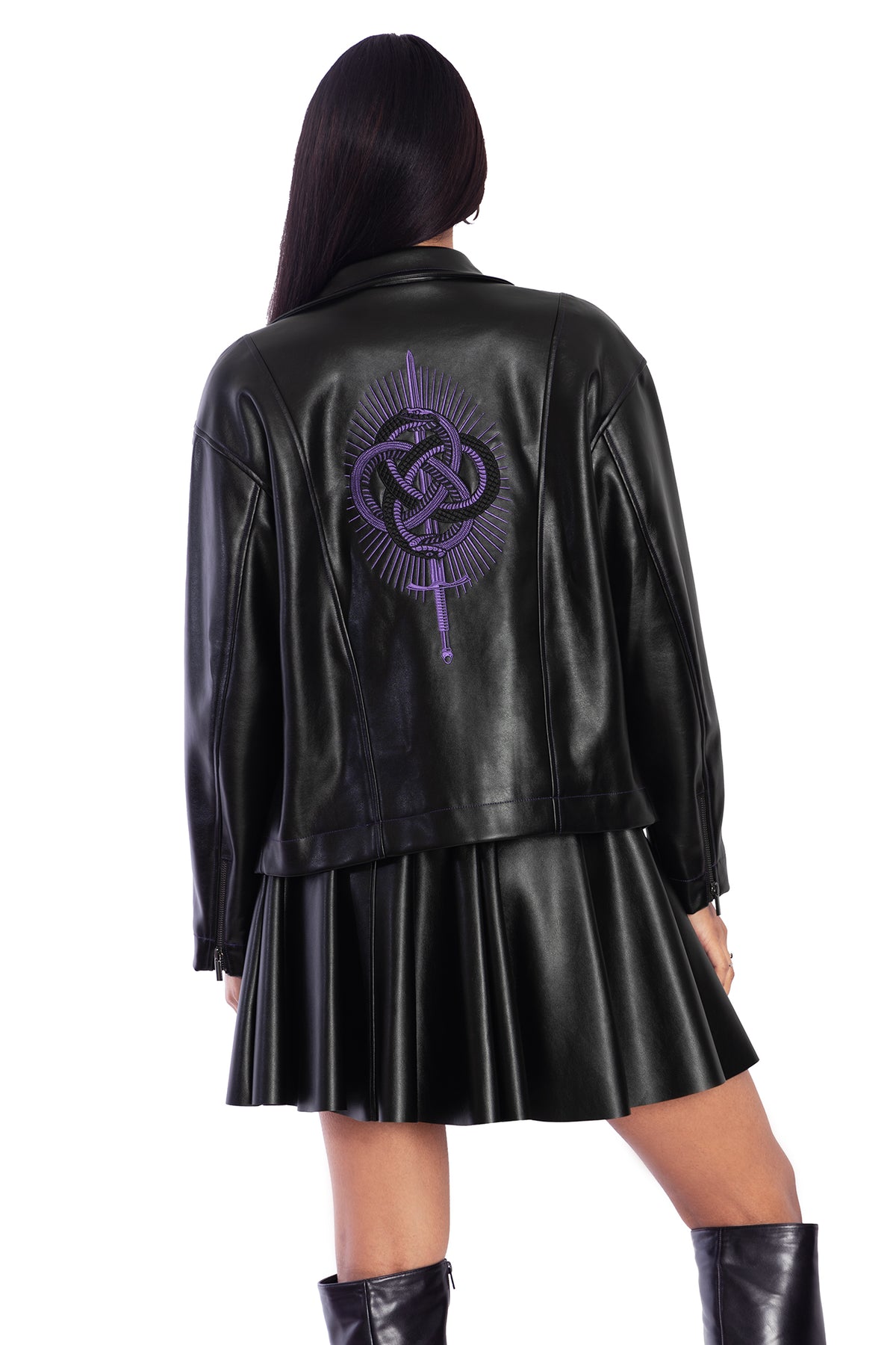 Infinity Snake Moto Jacket - Limited – BlackMilk Clothing