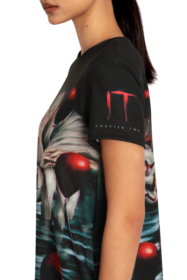 BlackMilk Clothing x Warner Brothers IT - It Chapter Two Swing Tee Dress - Warner Bros. Merchandise - Collaboration apparel - Licenced.