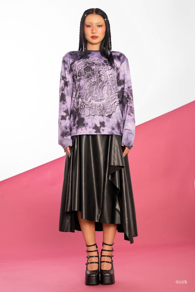 The Pull Of The Death Stench Long Sleeve Oversized Boyfriend Tee