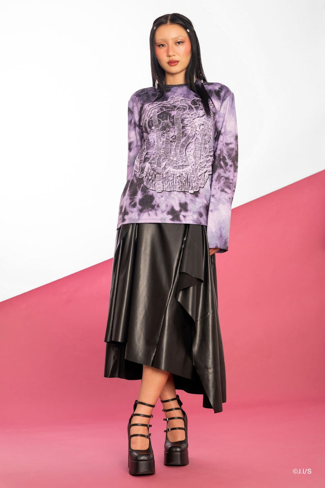 The Pull Of The Death Stench Long Sleeve Oversized Boyfriend Tee