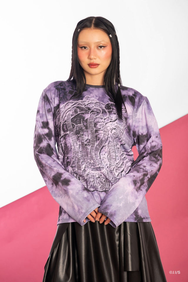 The Pull Of The Death Stench Long Sleeve Oversized Boyfriend Tee