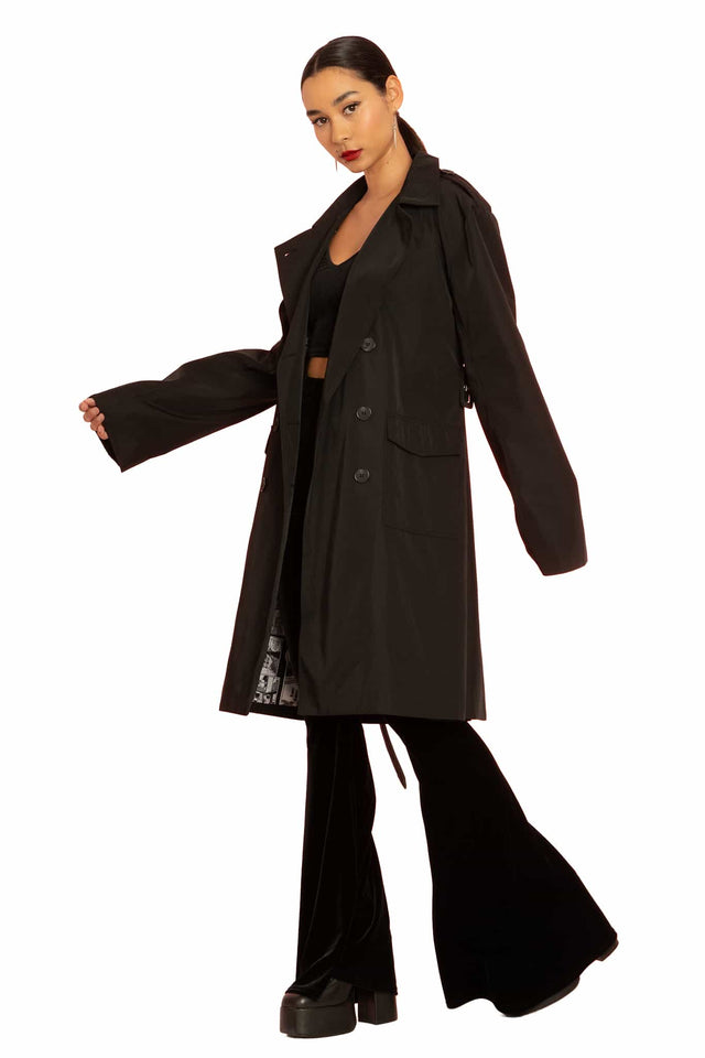 The Scar Oversized Trench Coat