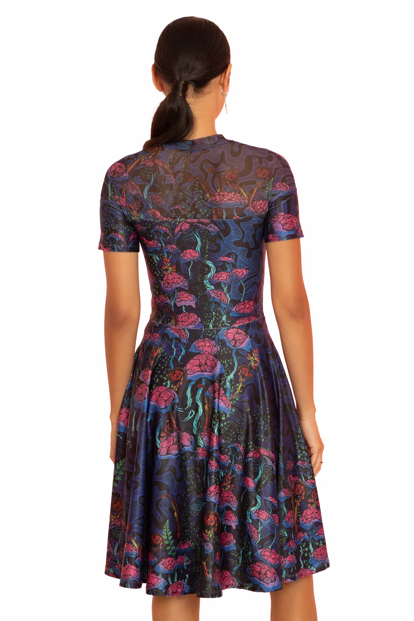 The Garden of Nutrients Sheer Splice Longline Dress - Limited ...