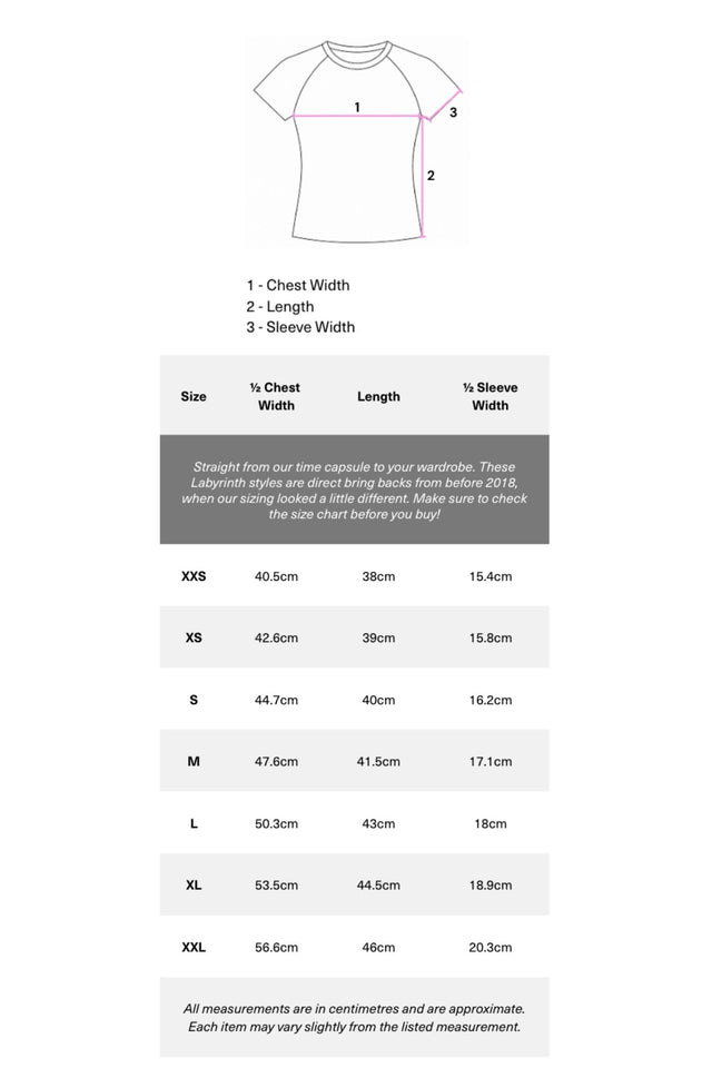 Labyrinth Ringer Tee