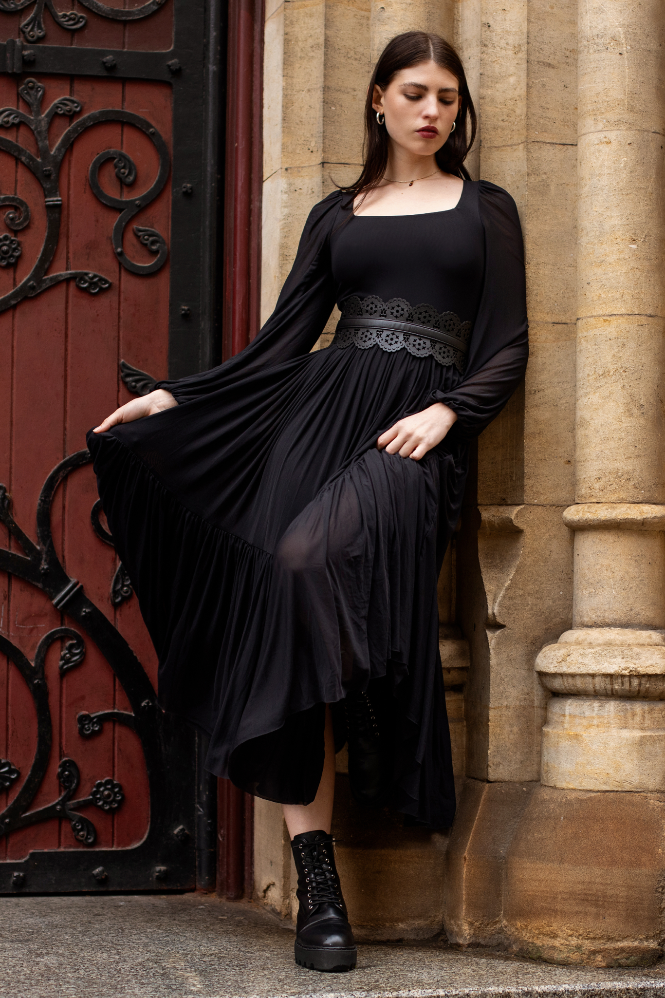 Lacebound Cut Out Belt