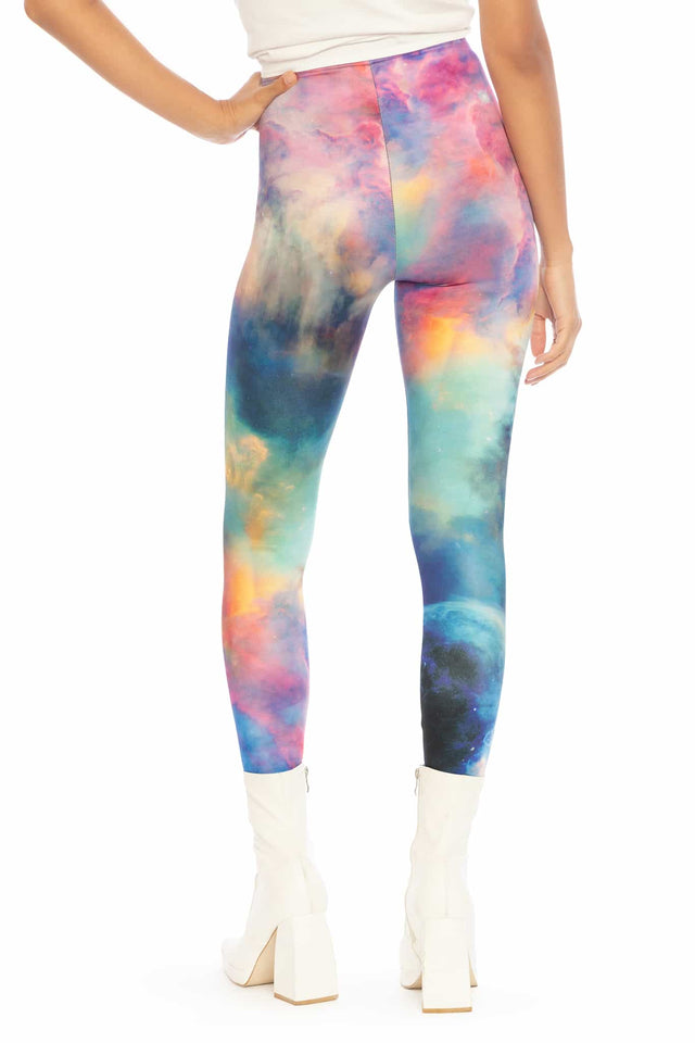 Galaxy Lagoon High Waisted Leggings