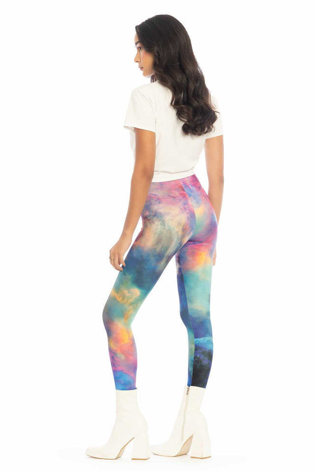 Galaxy Lagoon High Waisted Leggings