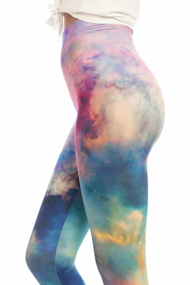 Galaxy Lagoon High Waisted Leggings