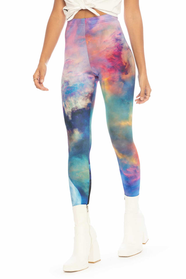 Galaxy Lagoon High Waisted Leggings