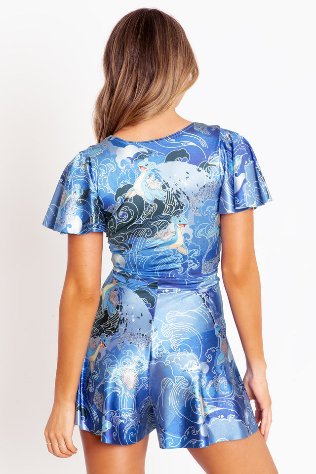 Lapras Waves Rio Playsuit