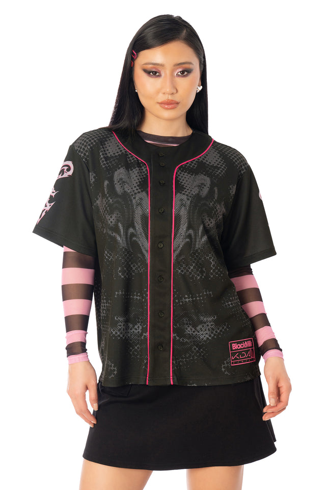 League of Legends K/DA x BlackMilk | FIRESTARTER Baseball Shirt | Product image 2