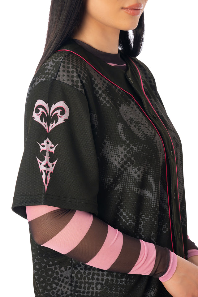 League of Legends K/DA x BlackMilk | FIRESTARTER Baseball Shirt | Product image 6