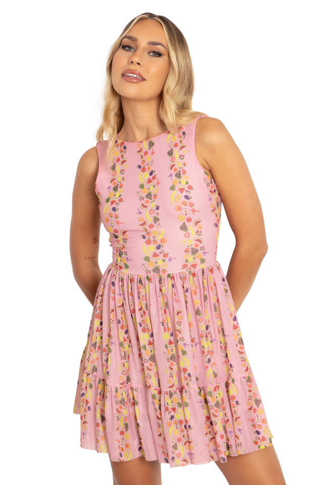 BlackMilk Clothing - Lickable Wallpaper Bow  Dress