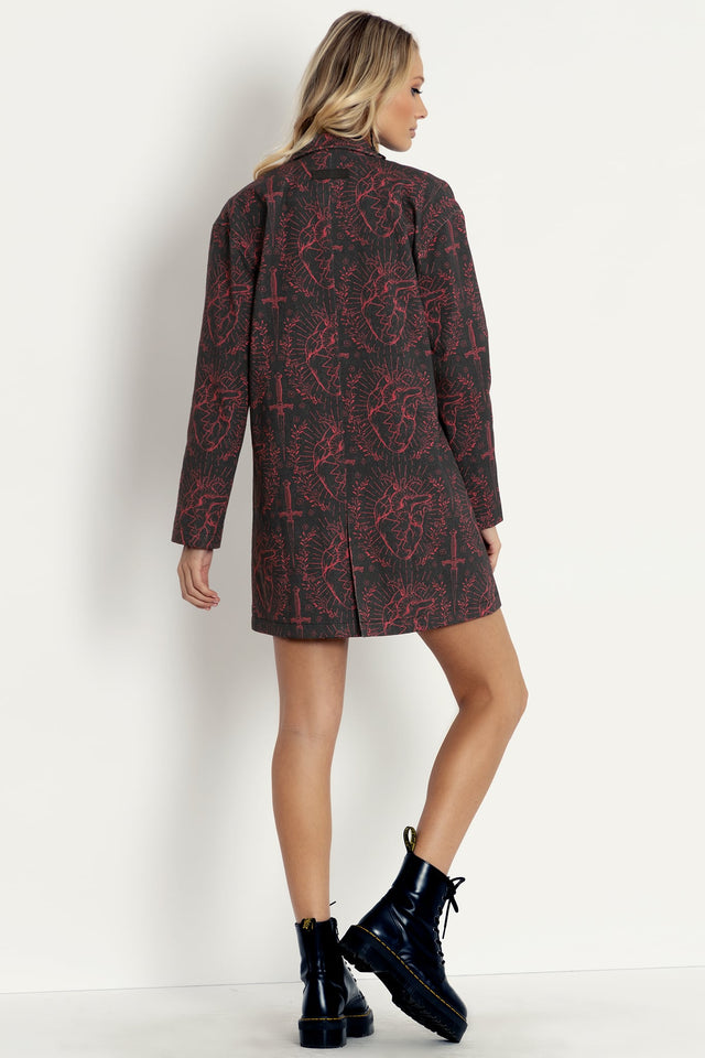 Like A Dagger To My Heart Duster Coat