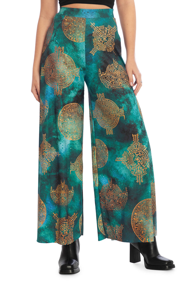 Lost Atlantis Palazzo Pants