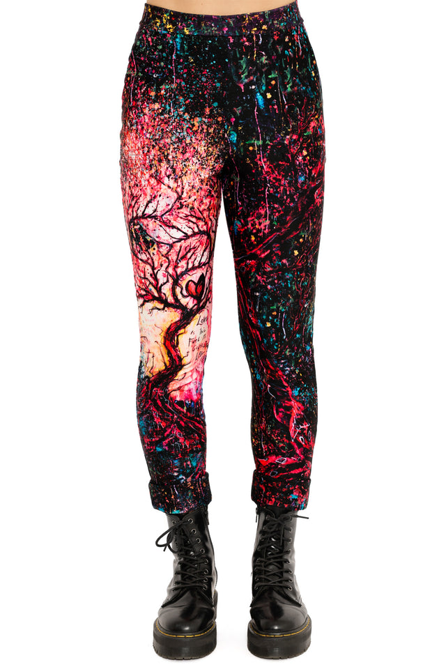 Love is Fuel Cuffed Pants