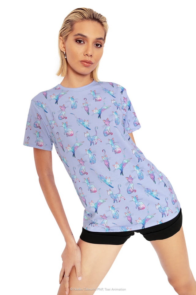 Luna Galaxy Boyfriend Tee Wide