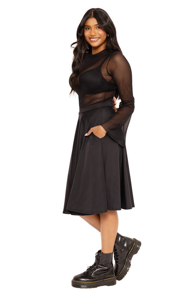 goth dress casual Casual Goth Long Sleeve Hooded High Waist Floor-Length Polyester Dress for Women from Dhgate Basic & Casual Dresses