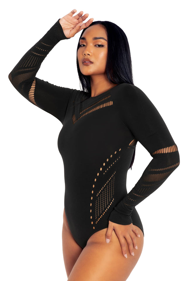 BlackMilk Clothing - Mega Sassy Nation Bodysuit