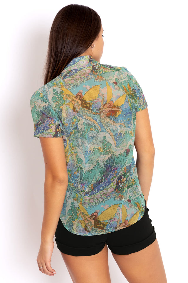 Mermagic Cute As A Button Shirt