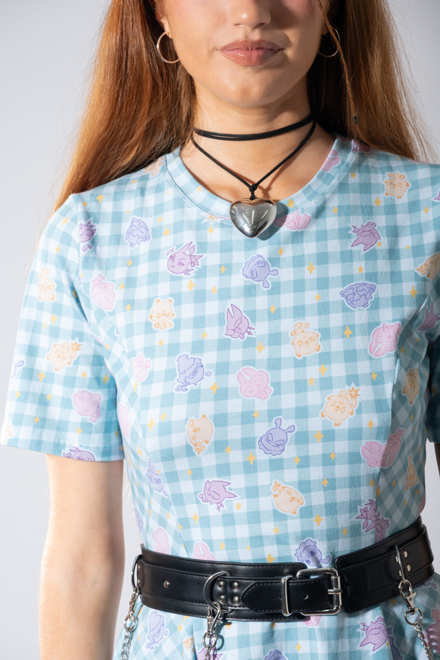Merry Mascots Cotton Evil Tee Dress