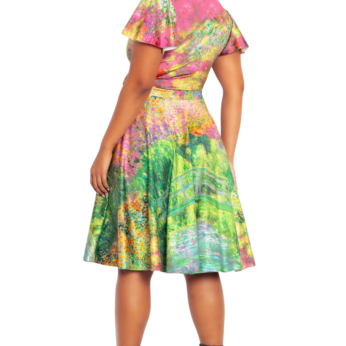 monet midi dress BlackMilk | Montage Monet Rio Midi Dress | Multi
