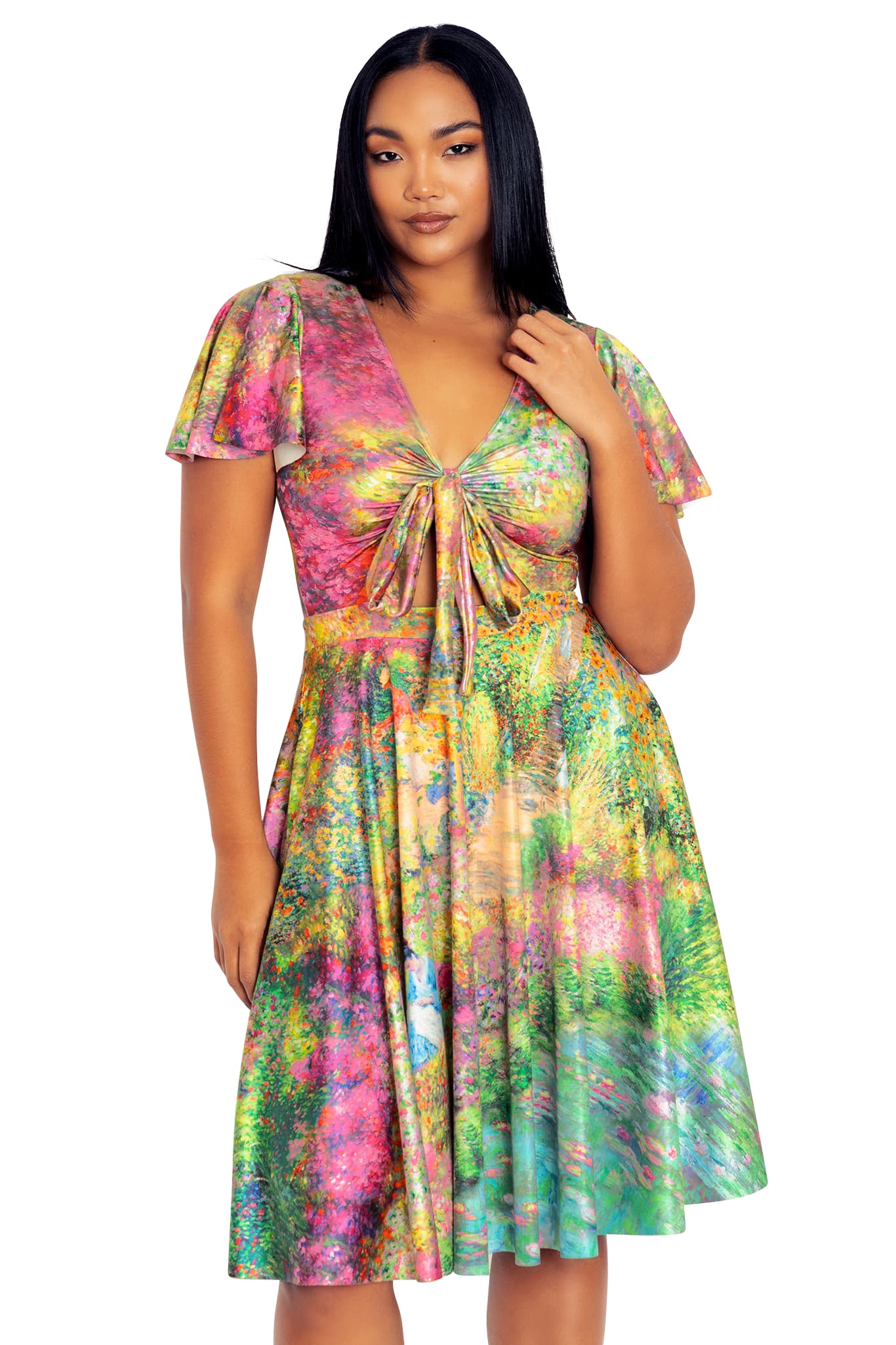 Montage Monet Rio Midi Dress - Limited – BlackMilk Clothing
