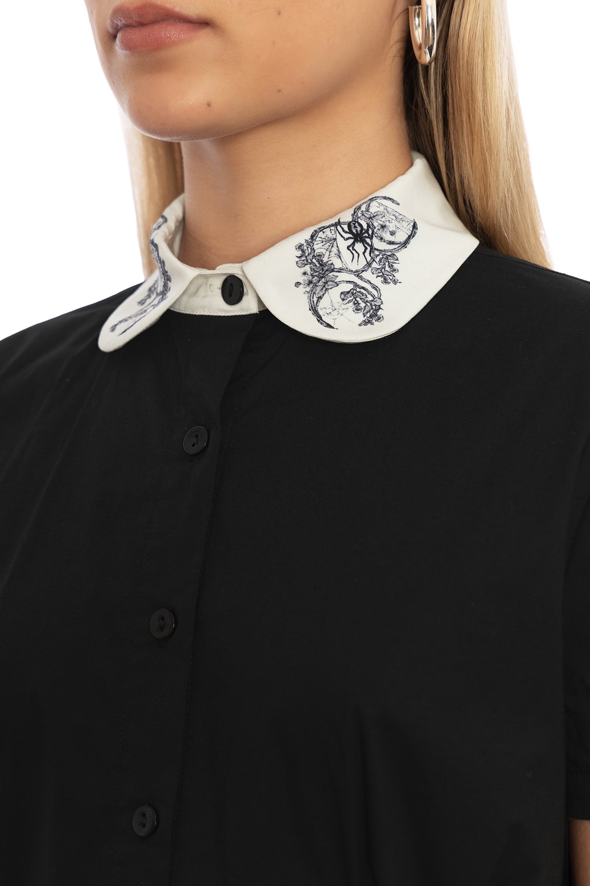 Moon Magic Collared Button Up Dress - Limited – BlackMilk Clothing