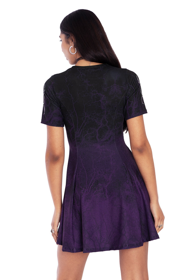 Moon Magic Tee Dress Back