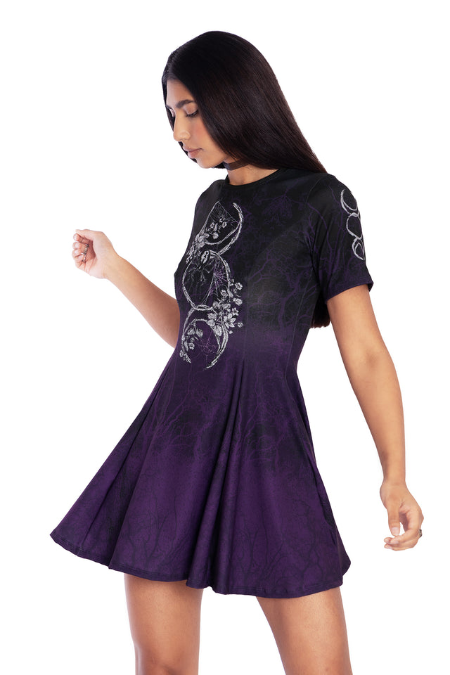 Moon Magic Tee Dress Side