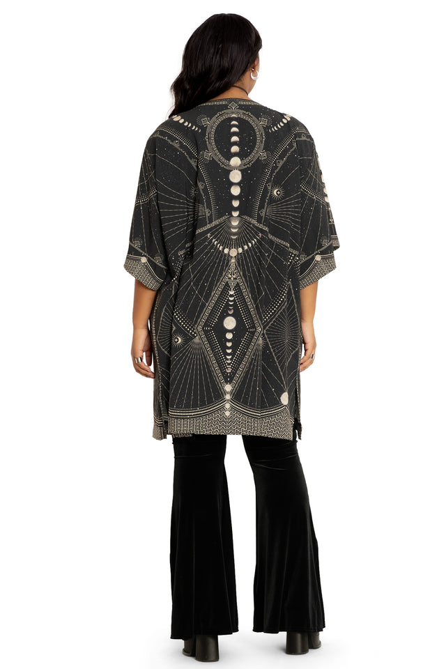 Moon Phases Robe back