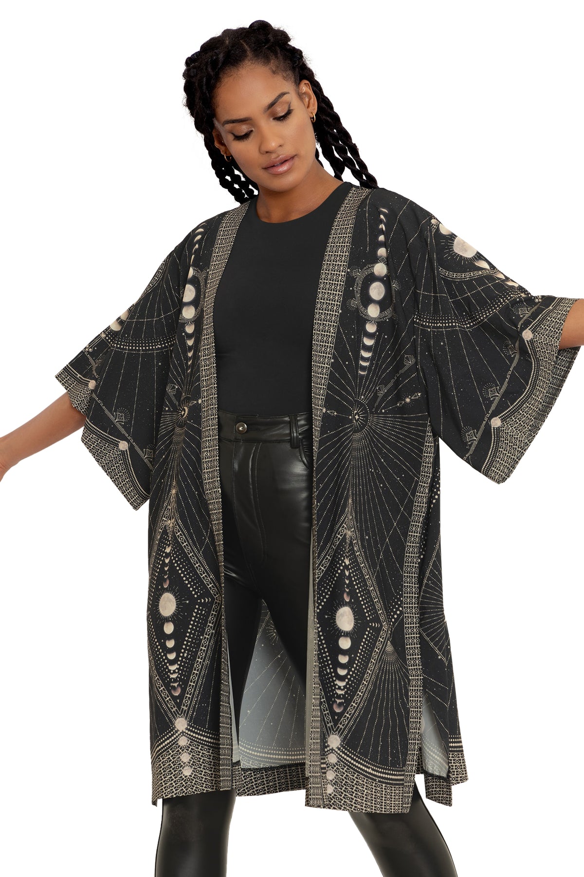 Moon Phases Robe - Limited – BlackMilk Clothing